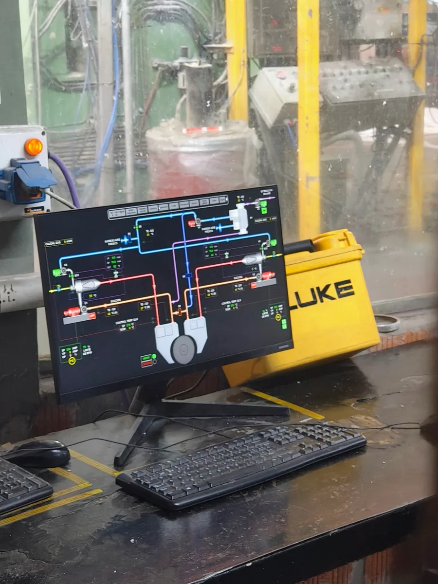 Instalaciones industriales - Puesto de diagnóstico y equipos Fluke
