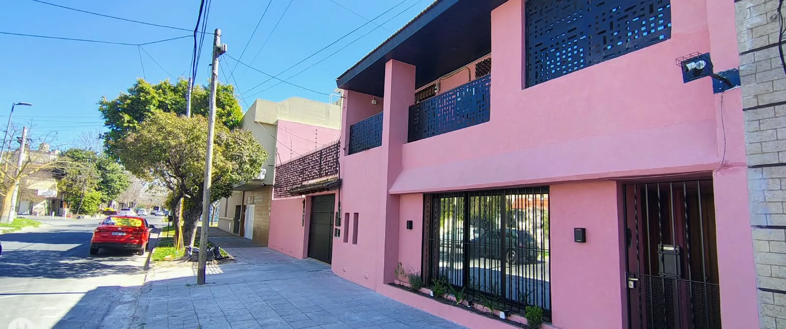Reforma de vivienda - Vista en perspectiva de fachada